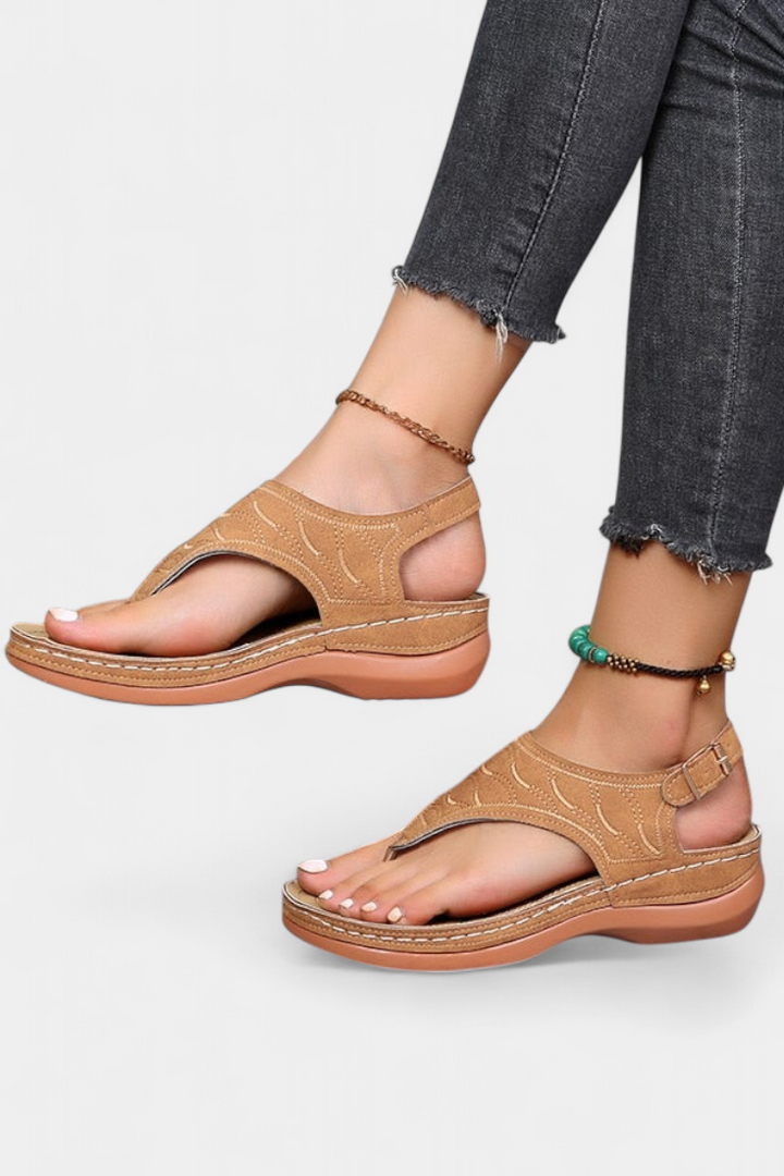 LOVANA Ergonomiskās Sandales ar Ortopēdisko Zoli