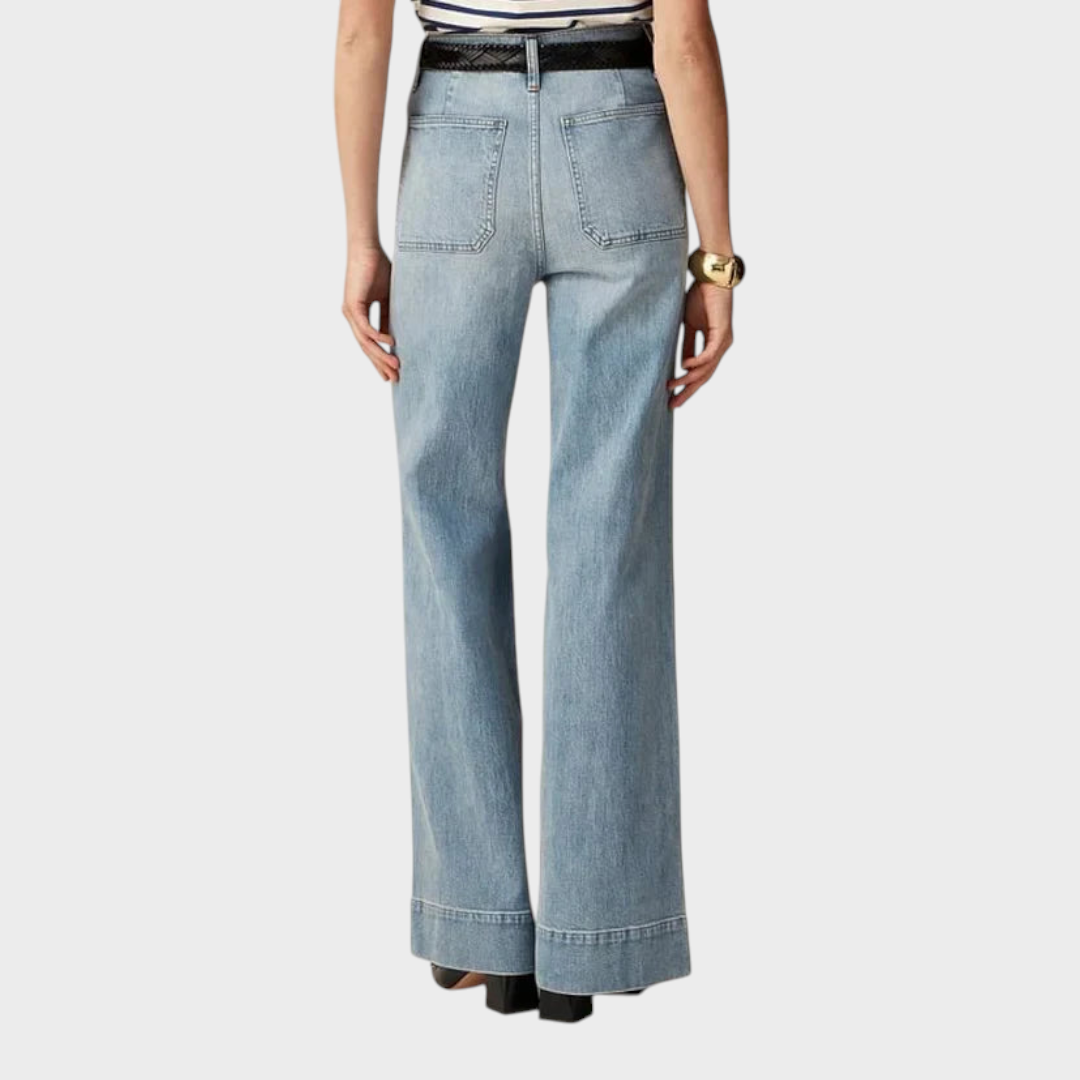Jhana | Denim Capri bikses