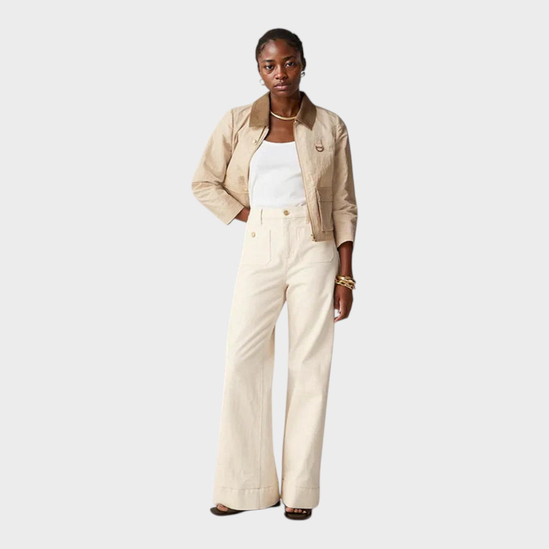 Jhana | Denim Capri bikses