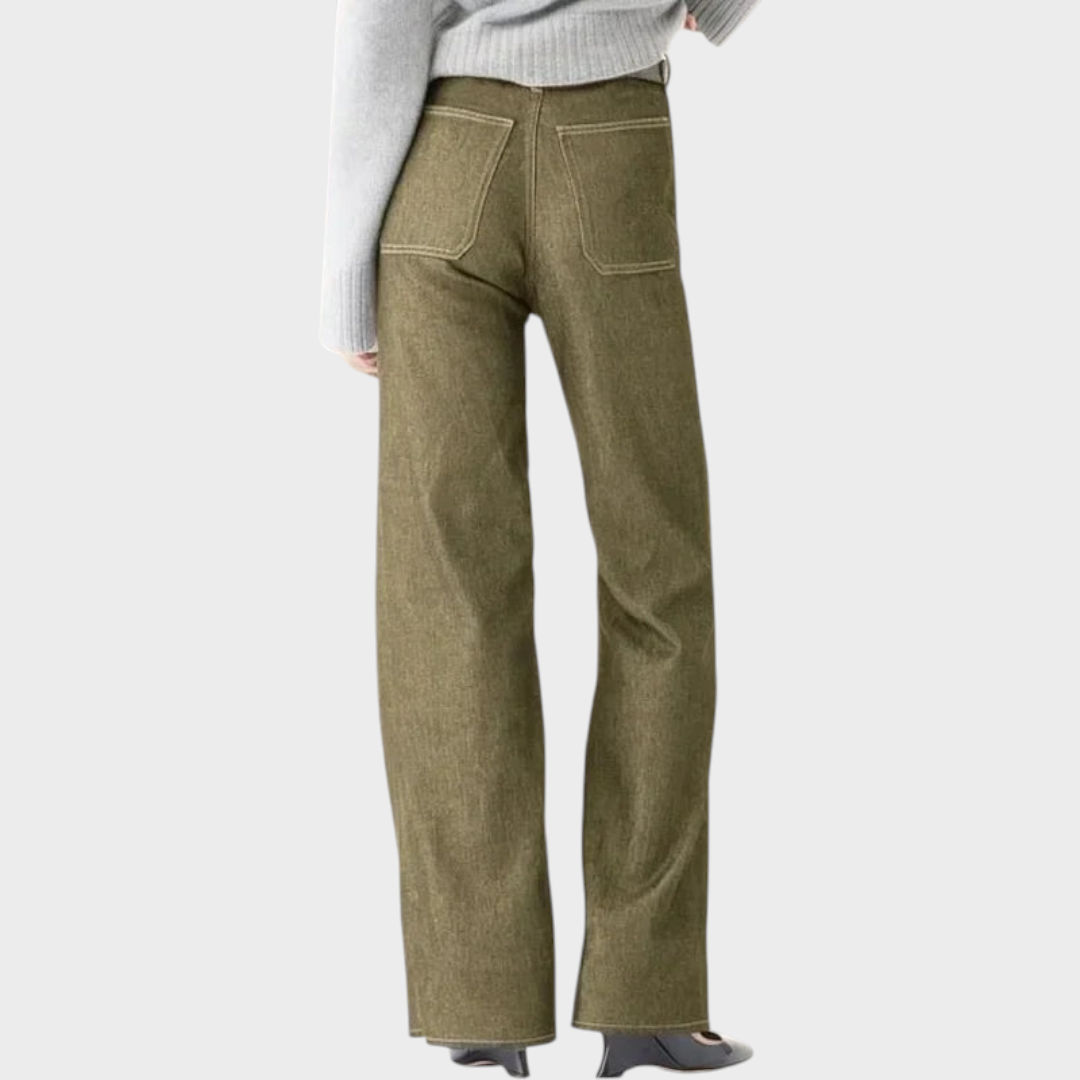 Jhana | Denim Capri bikses