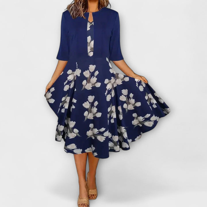 Sieviešu Midi Kleita ar Blazeri