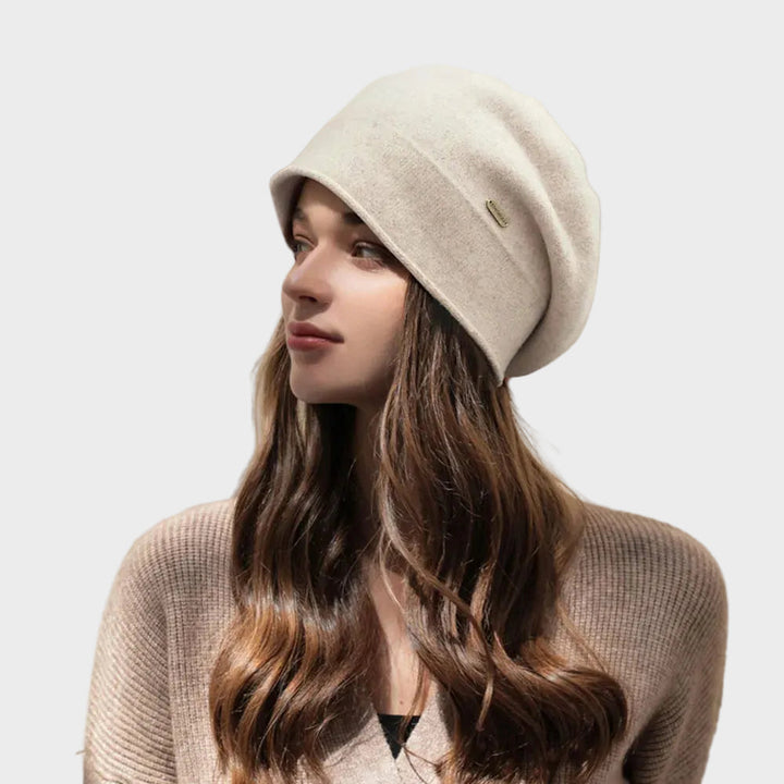 Suz - Mīksts kašmira maisījuma berets brīvā stilā