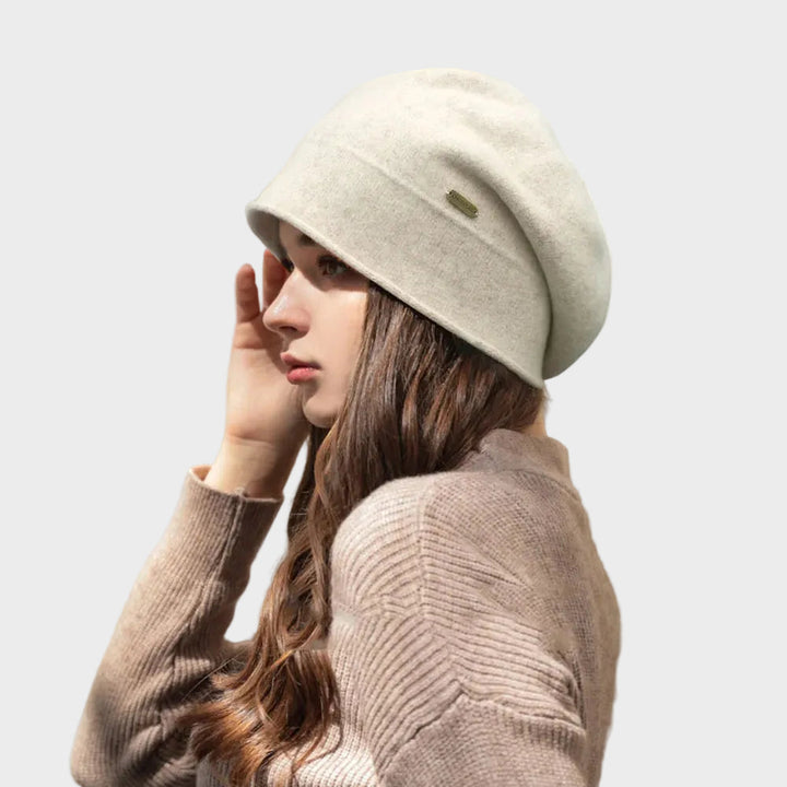 Suz - Mīksts kašmira maisījuma berets brīvā stilā