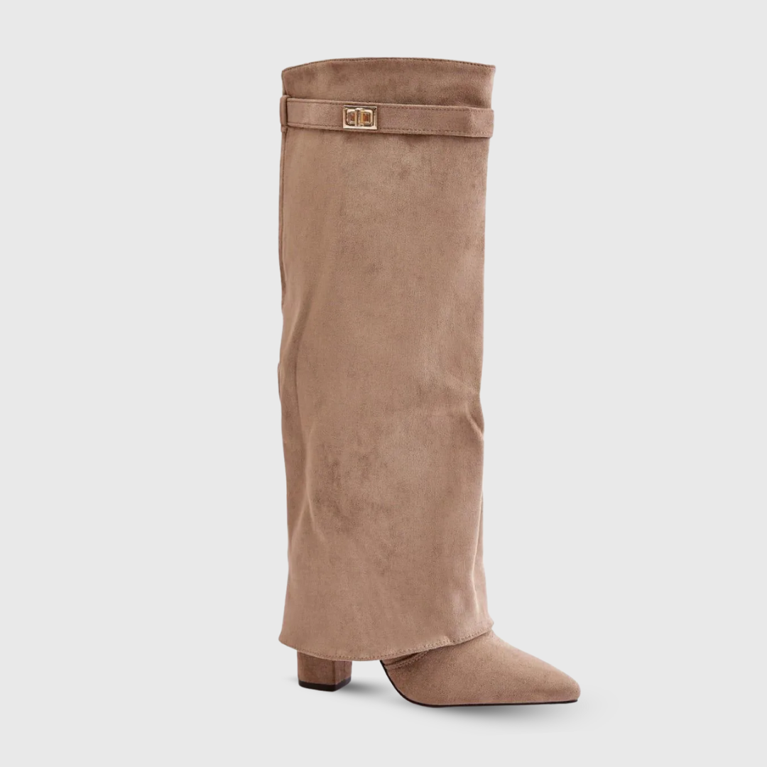 Augstas zābaki ar elegantu dizainu