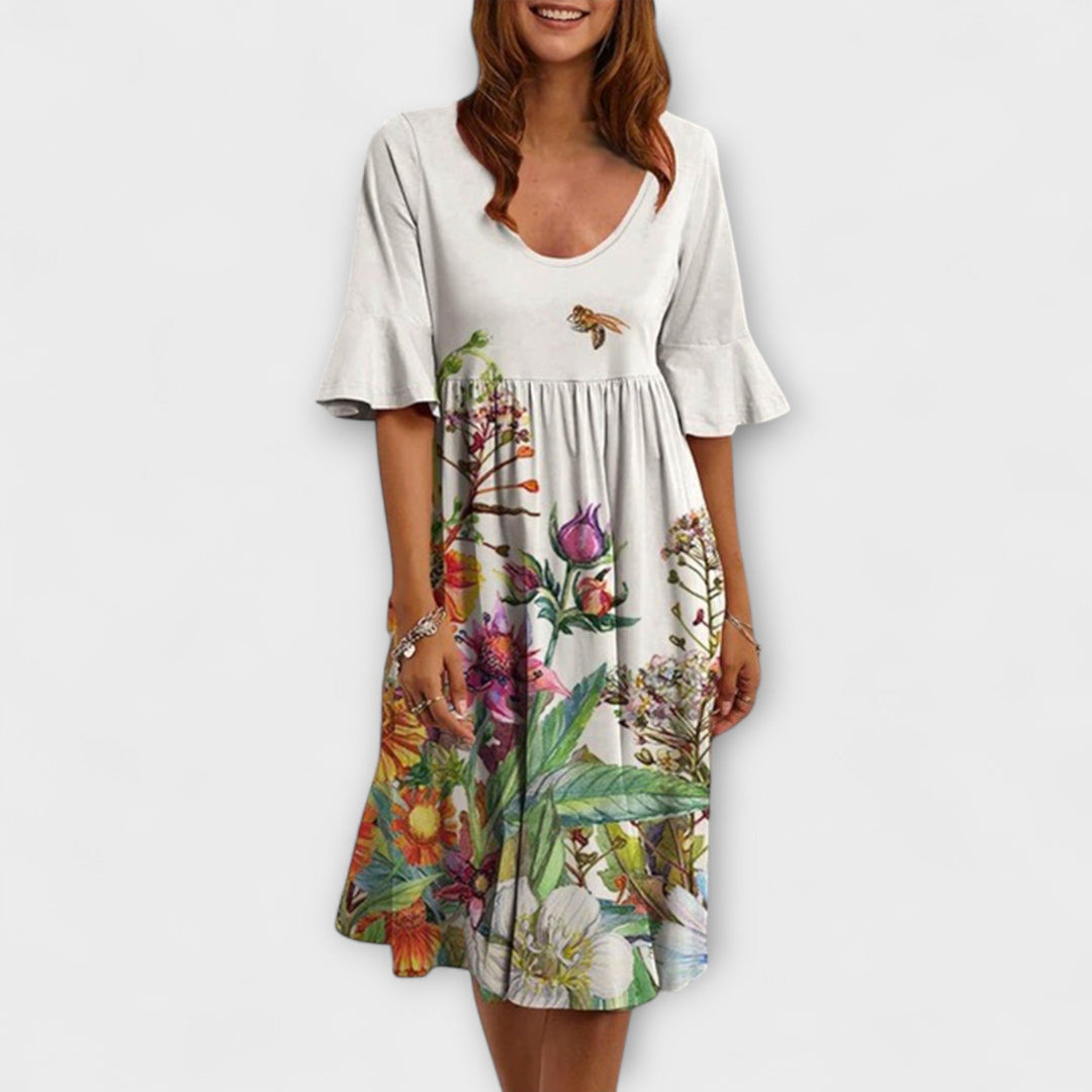 Ulla — Eleganta Vasaras Kleita Ikdienai