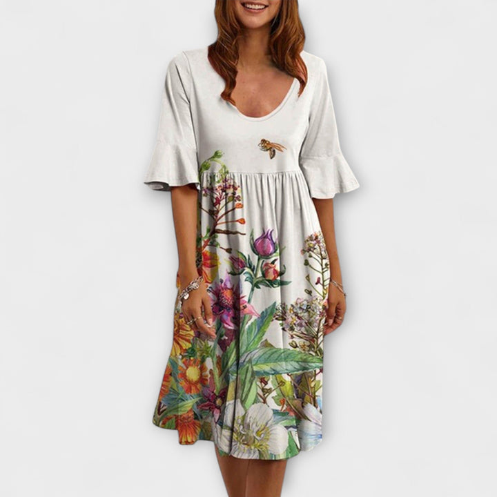 Ulla — Eleganta Vasaras Kleita Ikdienai