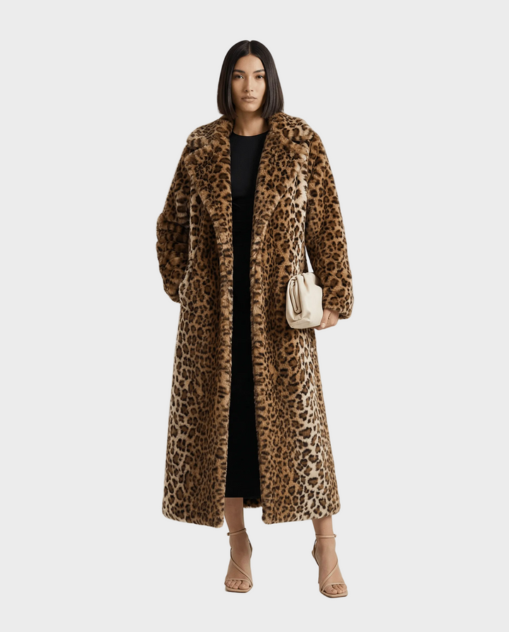 Aurelia Leoparda Mētelis no Mākslīgās Vilnas