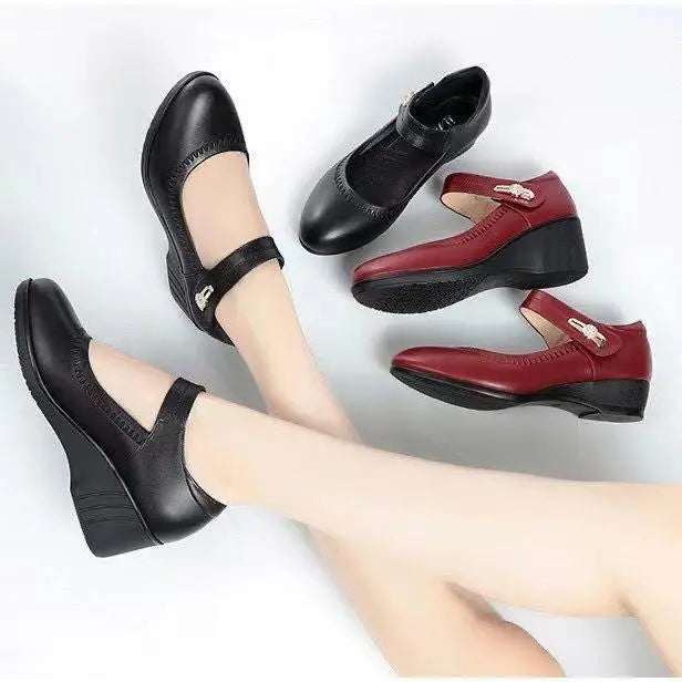 Lydia – eleganti apavi ar vidēju papēdi un komfortu