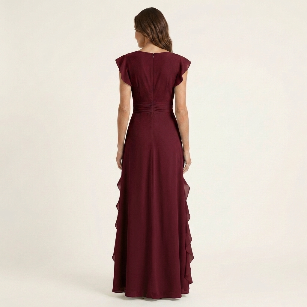 Deliht - Eleganta maxi kleita ar šuvēm