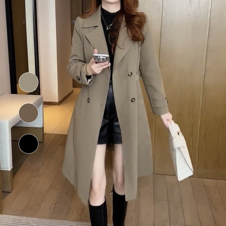Olivia™ | Elegants trencs tipa mētelis